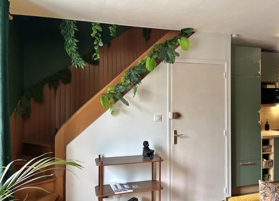 La Cabane Tropicale Pontorson Exteriör bild
