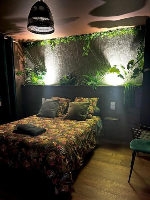 La Cabane Tropicale Pontorson Exteriör bild